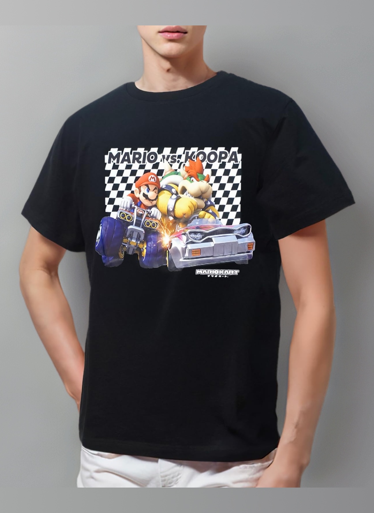 マリオ　LIVE TOUR Tシャツ L キャップ　公演テープ3枚 Amazon | [ファインプラス] Tシャツ 半袖 マリオカート マリオ クッパ